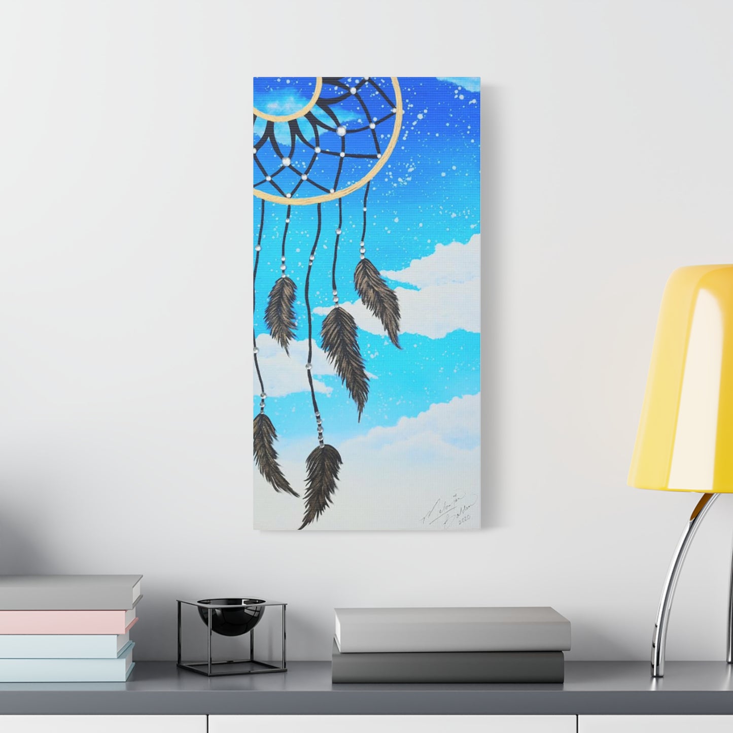 12"x24" Peaceful Dreams Canvas Print