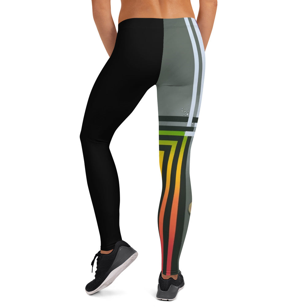 "Chakra Enlightenment" Leggings (Black)