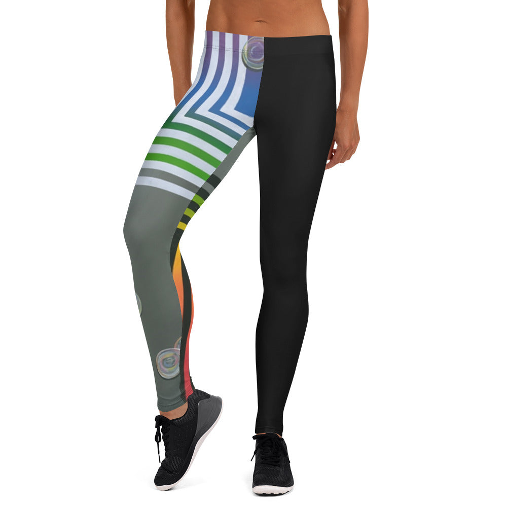 "Chakra Enlightenment" Leggings (Black)