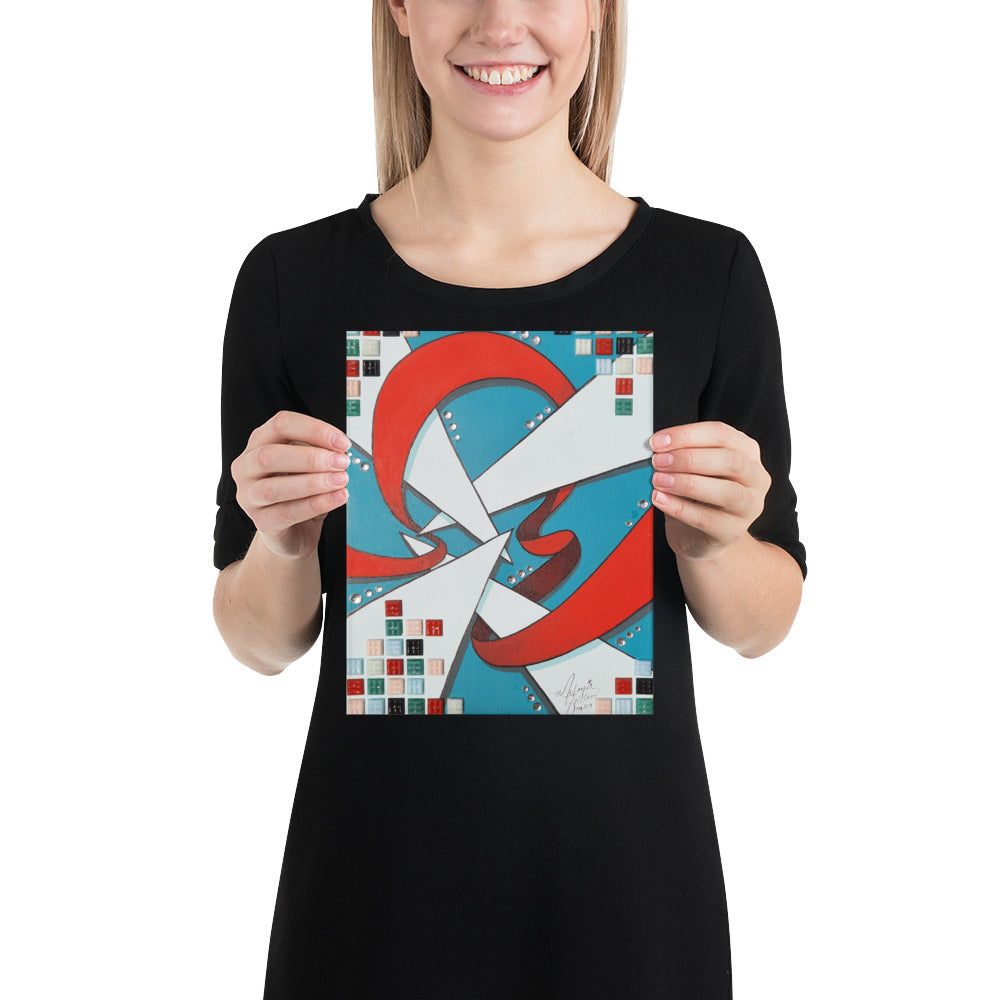 8"x10" Conflicting Dimensions (Photo Paper Poster)