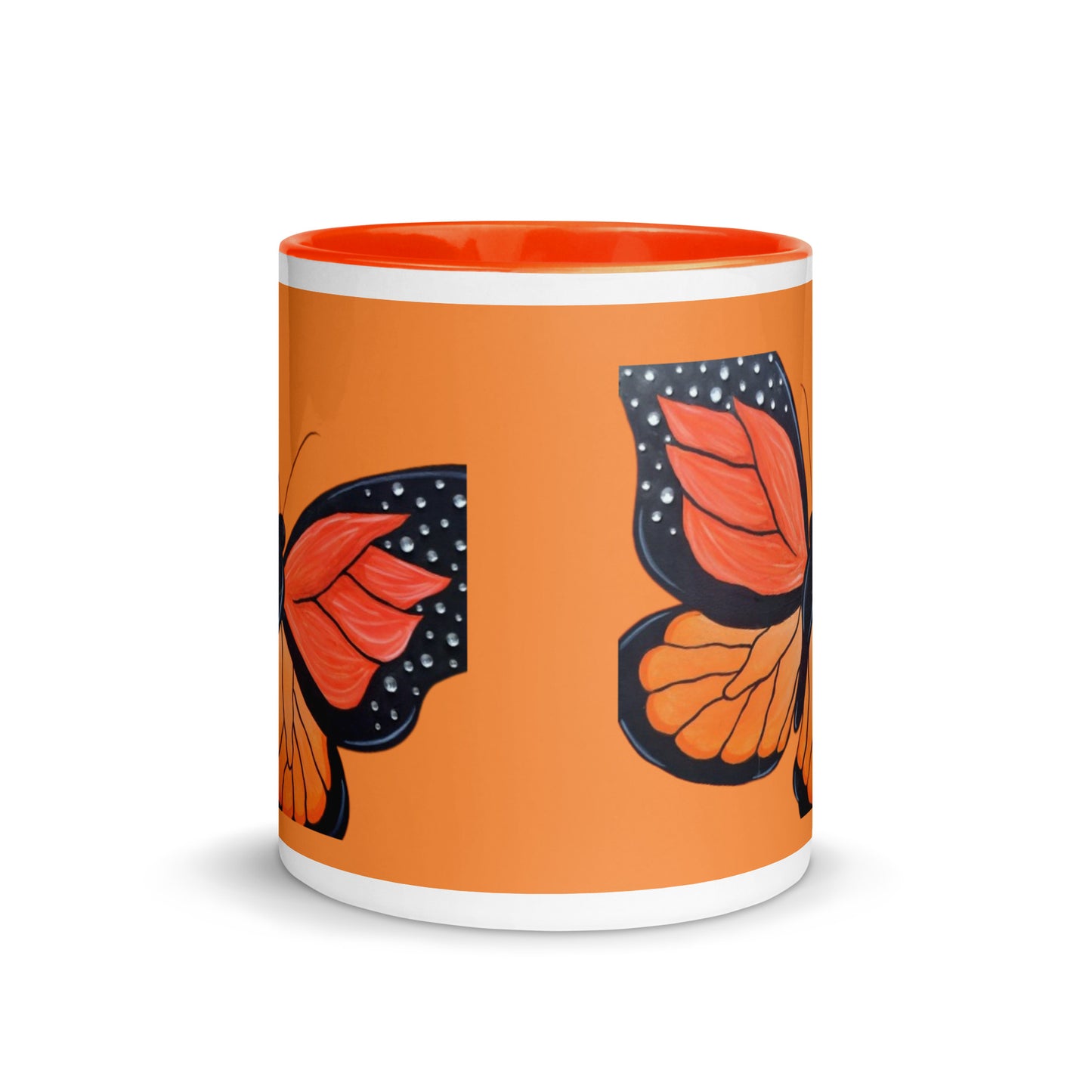 "Monarch Emerges" Coffee Mug (Orange)